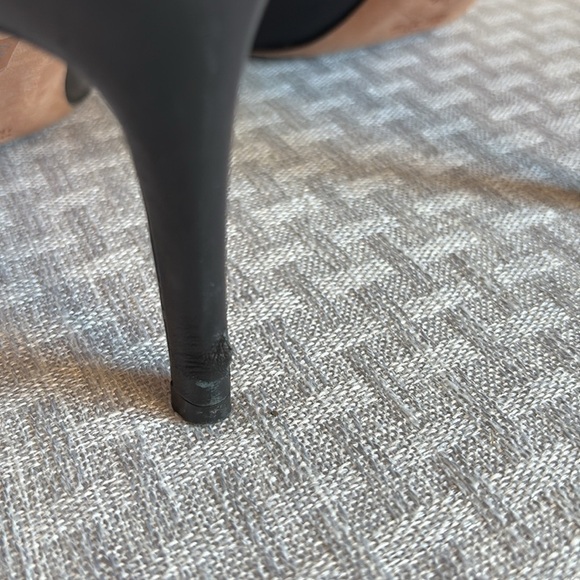 COACH Classic Black Leather Heels - Picture 10 of 12